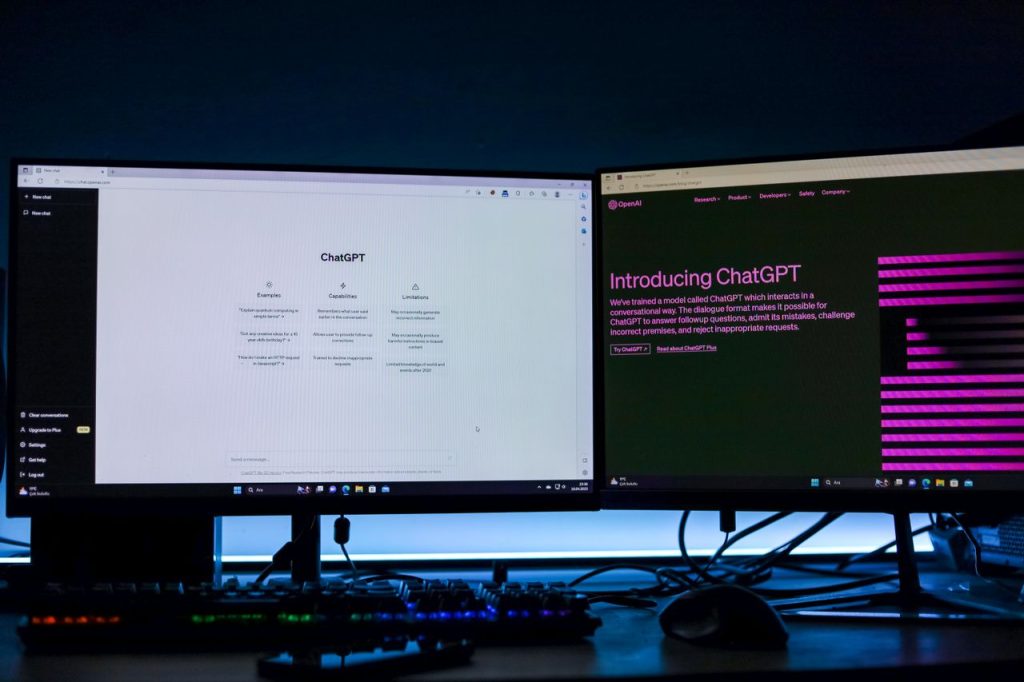 Profesional utilizando herramientas de inteligencia artificial aplicada a la empresa